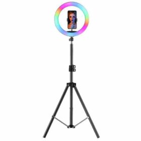 12 inches RGB Ring Light with Tripod Stand MJ30