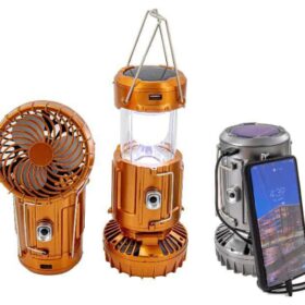 Original Solar Lamp and Fan