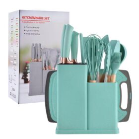 Original 19pcs Silicon Spoon with Knife