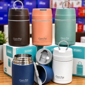 1000ml Clam Pot food flask 24hrs Hot